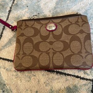 Coach wristlet